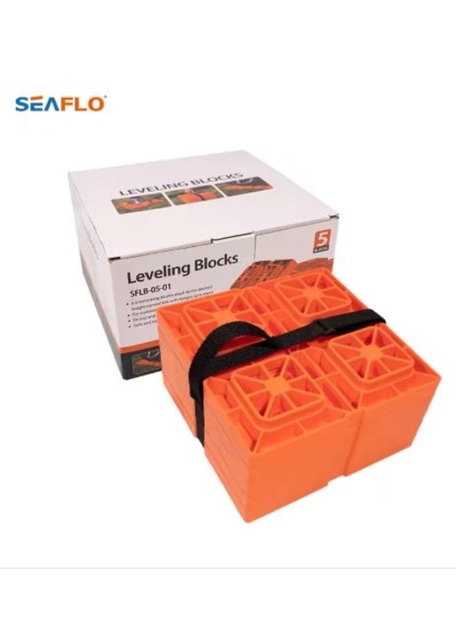 SEAFLO Heavy-Duty RV Leveling Blocks 5 Pack - Image 2