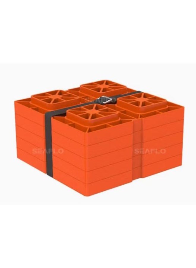 SEAFLO Heavy-Duty RV Leveling Blocks 5 Pack - Image 1