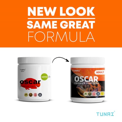 TUNAI All Life Stages Supreme Formula Oscar Fish Food Fortified with 40% Protein and Vitamins, Essential for Color Enhancement, Growth for Medium and Large Sized Oscar Fishes, 4Mm Pellet Size, 100G - Image 2
