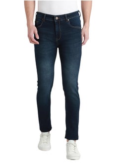 Dennis Lingo Men's Slim Fit Mid Blue Stretch Jeans - Cotton Blend for Comfort  - Image 3