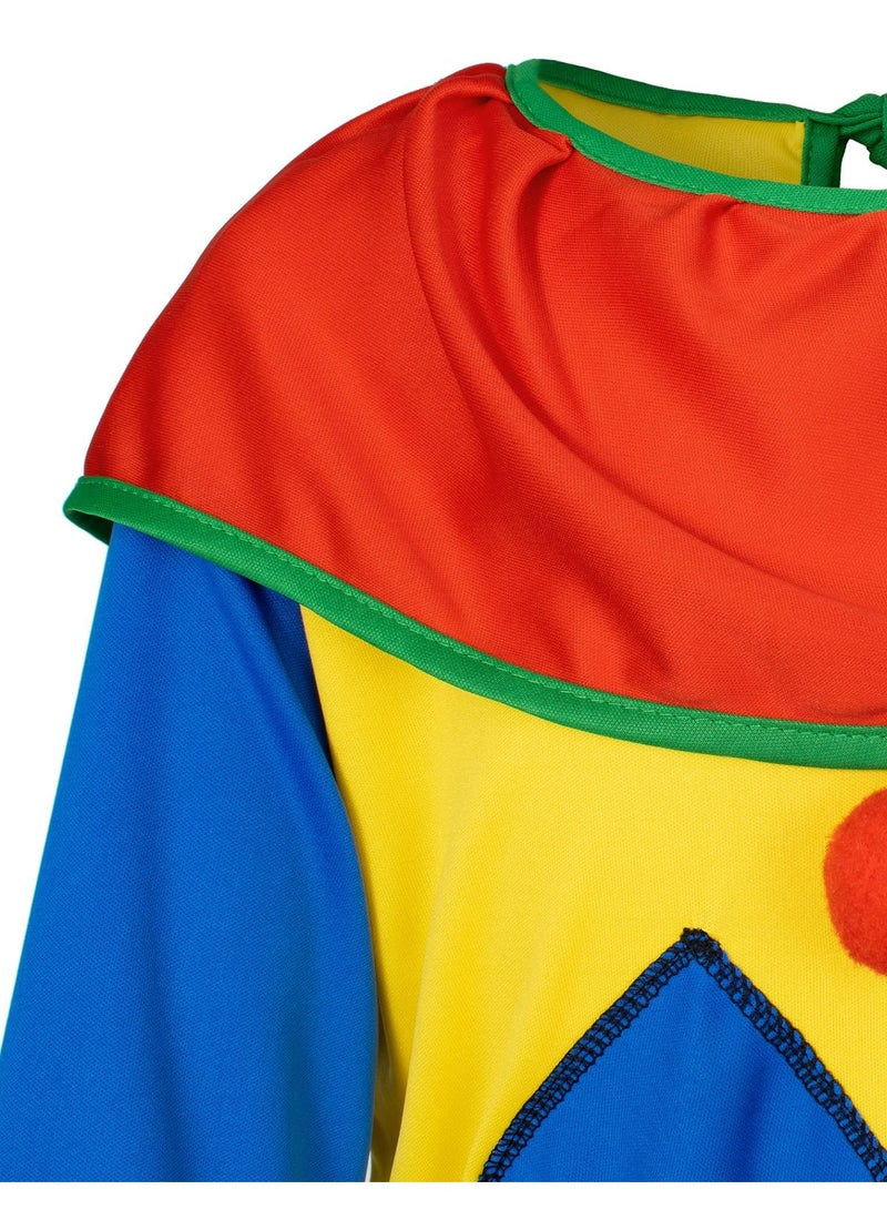 CMGTYYD 5Pcs Kids clown costume set Circus costume Boys and Girls Cosplay Costumes Quick Dress up for Clown(110cm) - Image 5