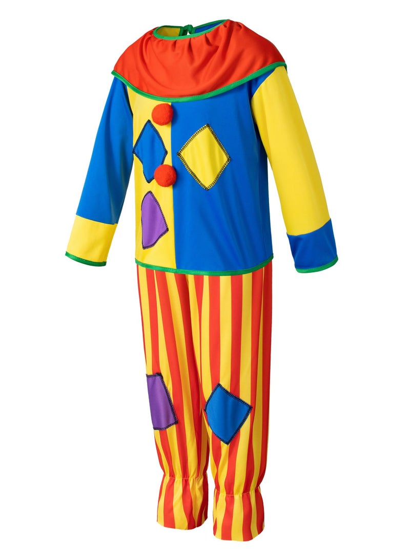 CMGTYYD 5Pcs Kids clown costume set Circus costume Boys and Girls Cosplay Costumes Quick Dress up for Clown(110cm) - Image 2