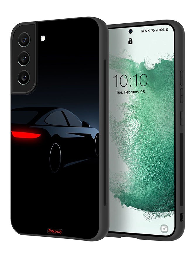 Tolwak Samsung Galaxy S21 FE 5G Protective Case Cover Dark Car - Image 1