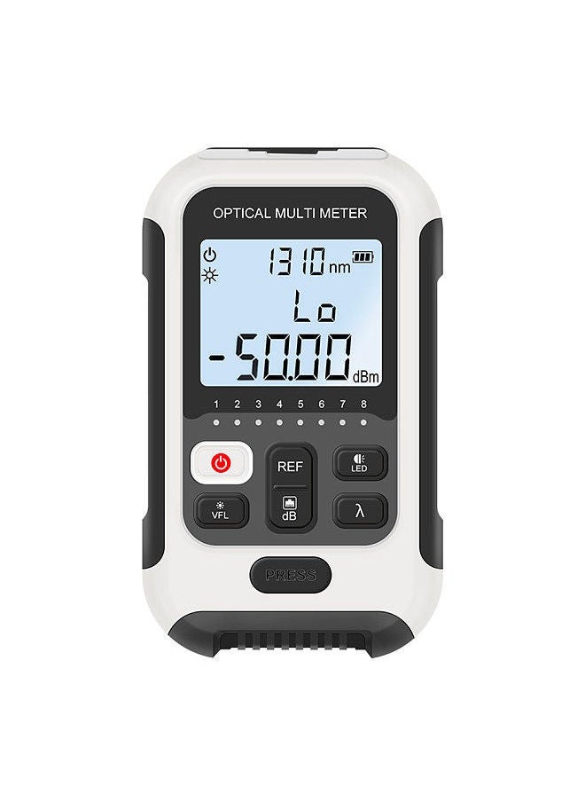 Portable Lightweight 3 in 1 Optical Power Meter High Accurancy Network Tester Digital Display Optical Fiber Tester with LED Light