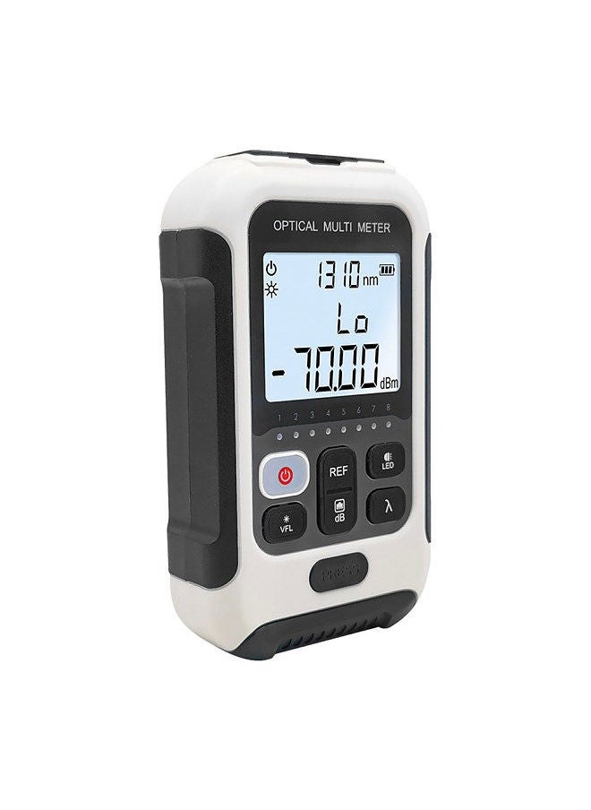 Generic Portable Lightweight 3 in 1 Optical Power Meter High Accurancy Network Tester Digital Display Optical Fiber Tester with LED Light  - Image 4