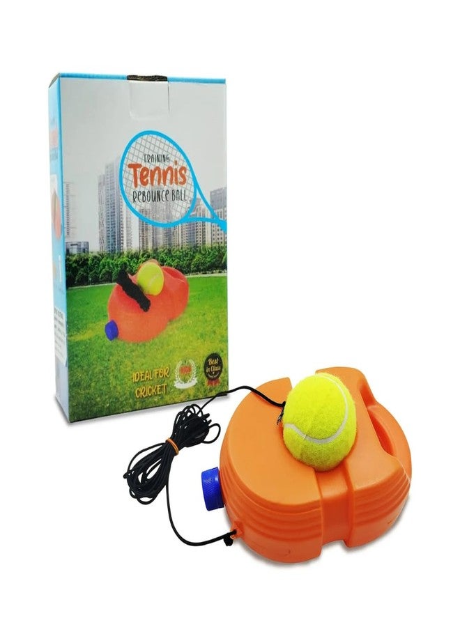 The Game Factory Tennis & Cricket Trainer Set - Rebound Ball with String & Fillable Base | Self Practice Equipment for Kids & Adults | Solo Tennis Cricket Tool | Indoor Outdoor Play | Gift for Kids - Image 3