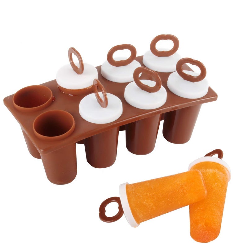 UNEQUETREND Plastic Lolly Mould for Kitchen Freezer Ice Cream Set of 2 - Image 5