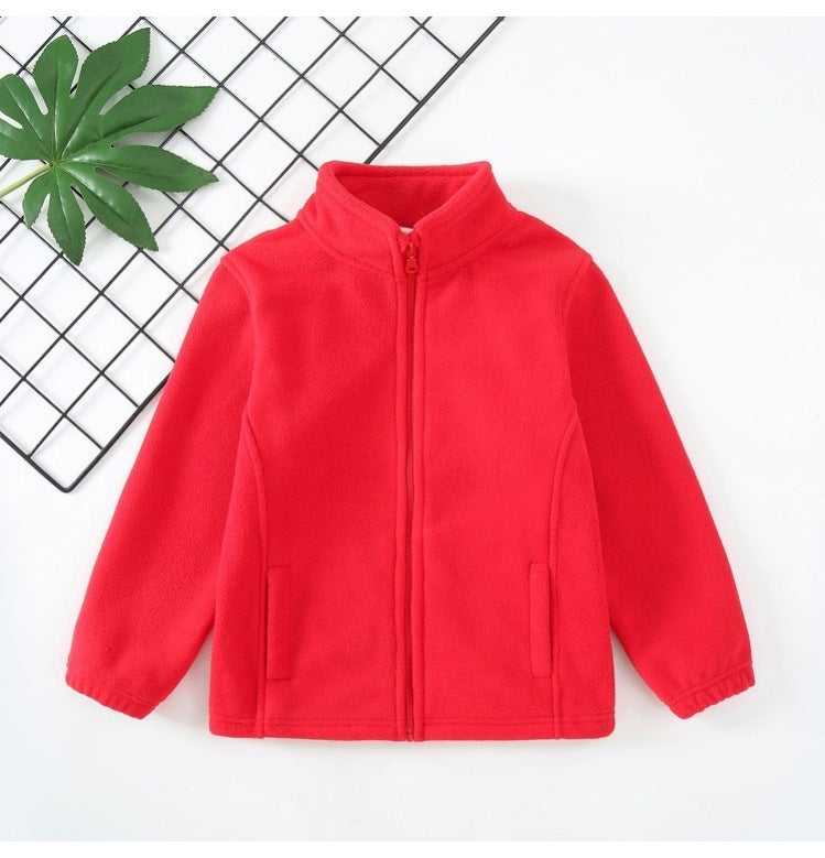 Charge Clothes Liner Middle School Uniform For Large Children And Girls Cotton-Padded Clothes Fleece-Lined Thickened Children'S Fleece Garment Artifact Boys' Fleece - Image 1