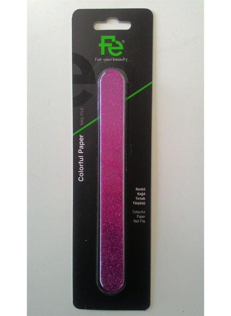 في مبرد أظافر ورقي ملون متعدد الألوان - Image 2