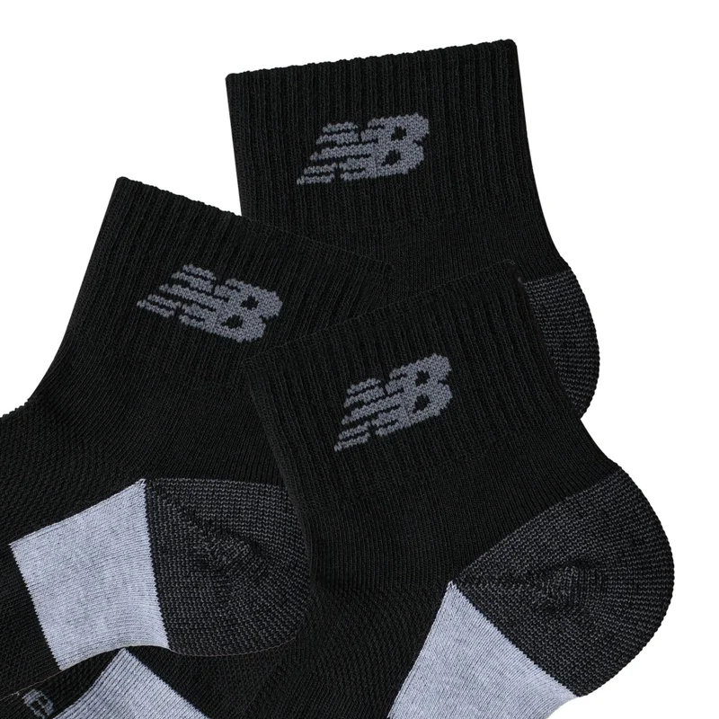 New Balance Black Performance Cushioned Ankle 3 Pack  | Best Price UAE