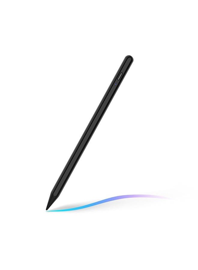 SuitMeeUp Stylus Pen for iPad 2025-2018 Active Pen 11th & 10th Gen Fast Chagring Stylus Pencil with Palm Rejection for iPad 11th/A16/10/9/8/7/6th,Pro 12.9/11/13 inch M4,Air M2/M3/5/4/3,Mini A16/5th/6th - Image 1