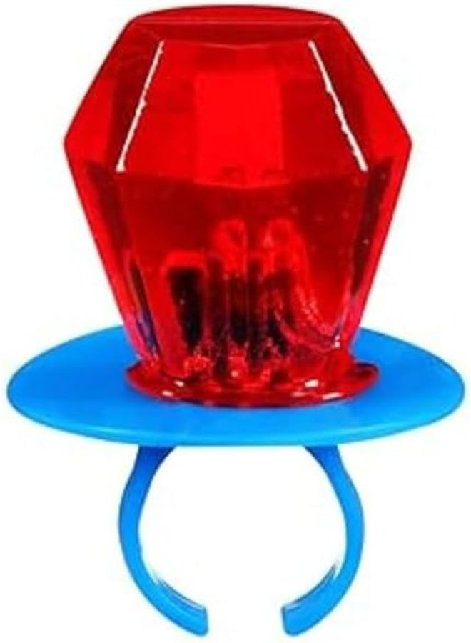 حلوى الخاتم الأصلية، مصاصة ممتعة قابلة للارتداء، مذاق حلو كلاسيكي، عبوة 3 قطع - Image 1