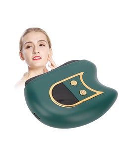 SYOSI Gua Sha Facial Tools, Electric Gua Sha Plate, Neck Face Firming Wrinkle Removal Tool Double Chin Reducer Vibration Massager 9 Gear Massage for Arms Face Neck Shoulders Legs  - Image 1