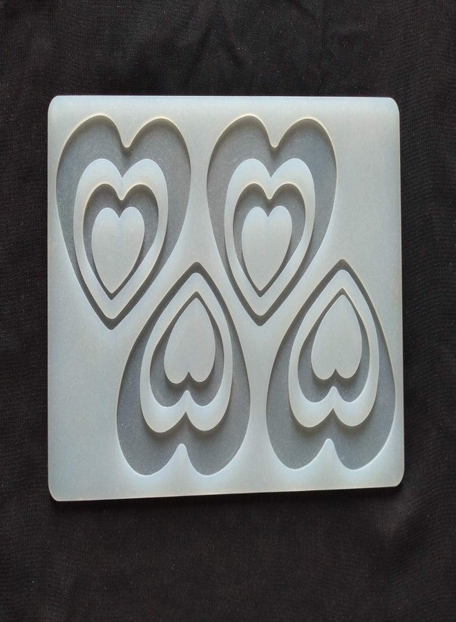 SHOAIB Fan & Heart Shape Chocolate Mould Cake GARNISHING Mould - Image 3