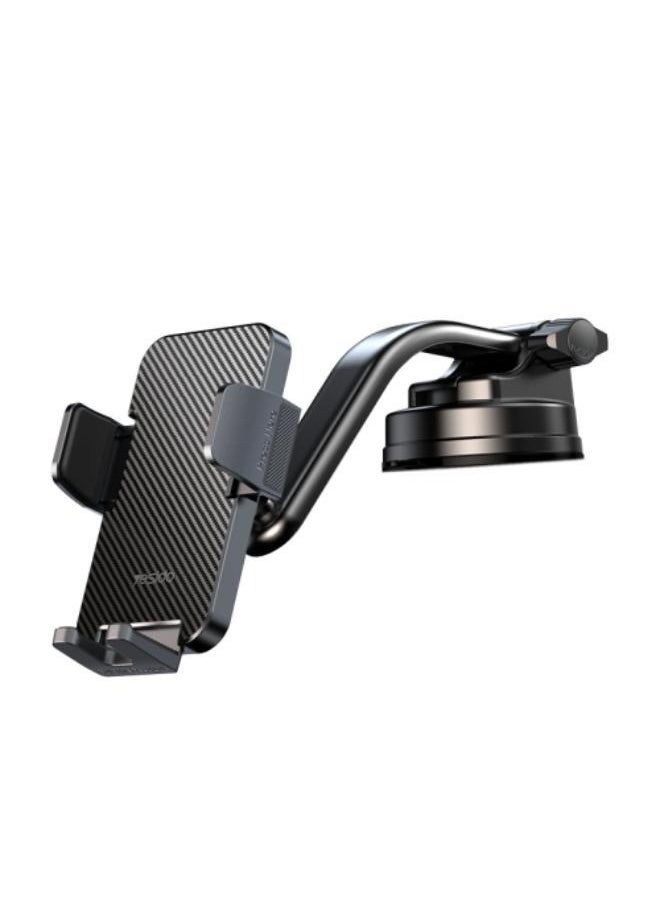 Yesido Yesido C172 Suction Cup Type Bending Arm Car Phone Holder (Black)  - Image 1