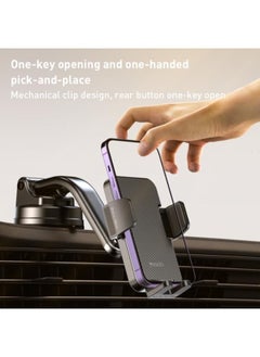 Yesido Yesido C172 Suction Cup Type Bending Arm Car Phone Holder (Black)  - Image 2