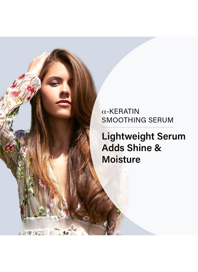 Peter Coppola A-Keratin Smoothing Serum - Lightweight Serum Adds Shine & Moisture To Frizzy And Damaged Hair - Hair Repair Serum With Argan Oil Conditions & Hydrates Frizz & Split Ends 1.69 Oz  - Image 2