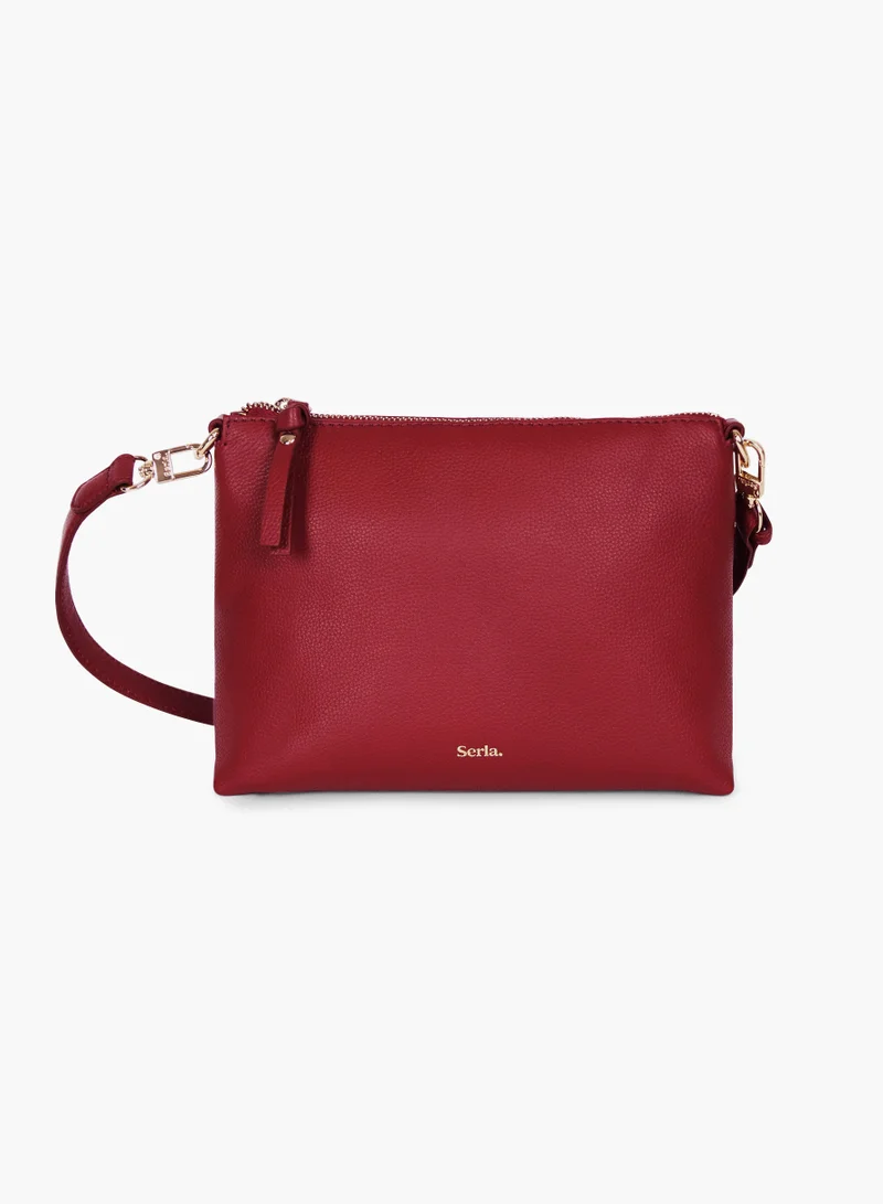 Serla Ivy Top Zip Crossbody Bag