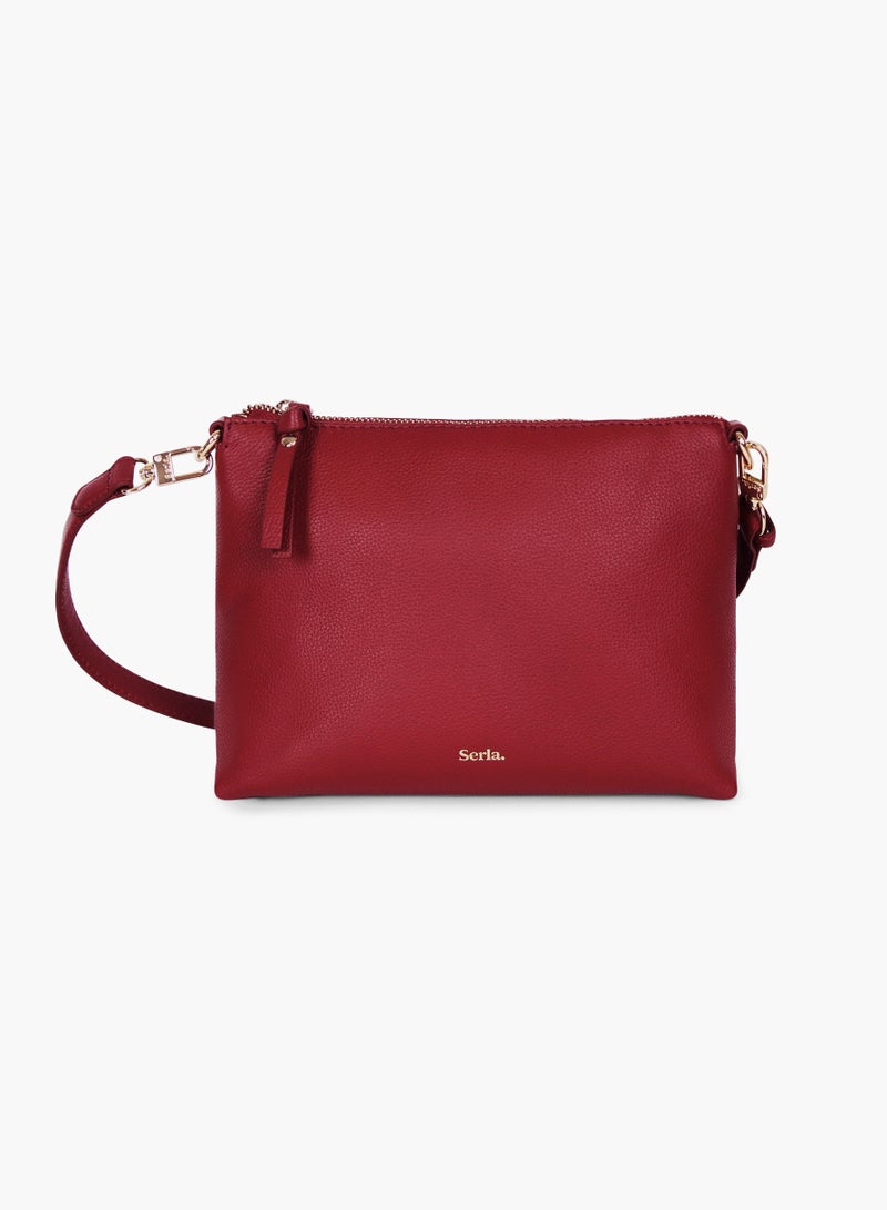 Serla Ivy Top Zip Crossbody Bag - Image 1