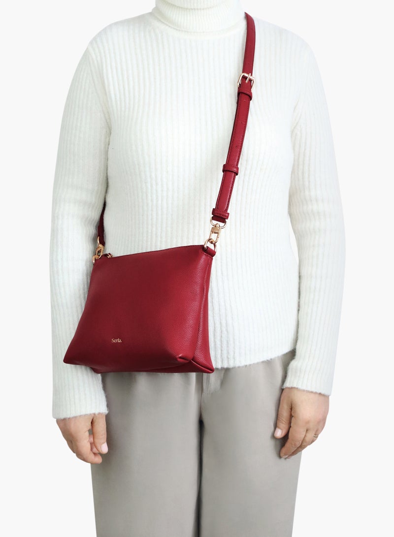 Serla Ivy Top Zip Crossbody Bag - Image 3