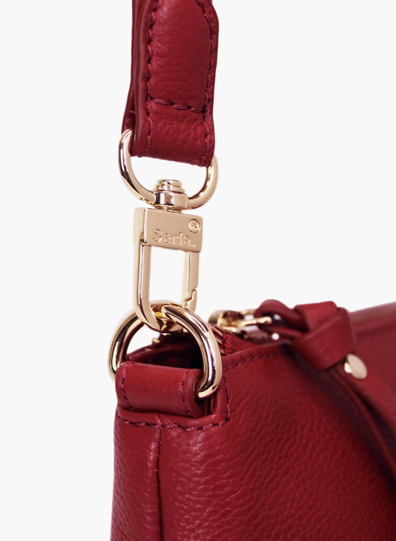 Serla Ivy Top Zip Crossbody Bag - Image 5