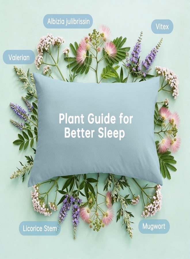 MUXHOMO Mineral Blue Bed in a Bag Queen 7 Pieces, Queen Comforter Set Reversible Botanical Flowers Design, Ultra Soft & Breathable Bedding Sets with Comforter, Sheets, Pillowcases & Shams - Image 5