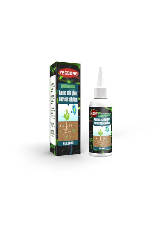 YEGBONG - 30ml Portable Amino Acid Plant Nutrient Solution Trace Elements Organic Foliar Concentrated Fertilizer to Promote Rooting Green Leaf Nutrition Liquid Gardening Care Accessories - Image 1