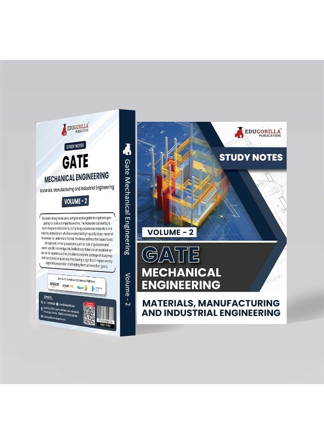 GATE Mechanical Engineering Materials, Manufacturing and Industrial Engineering (Vol 2) Topic-wise Notes | A Complete Preparation Study Notes with Solved MCQs  - Image 5