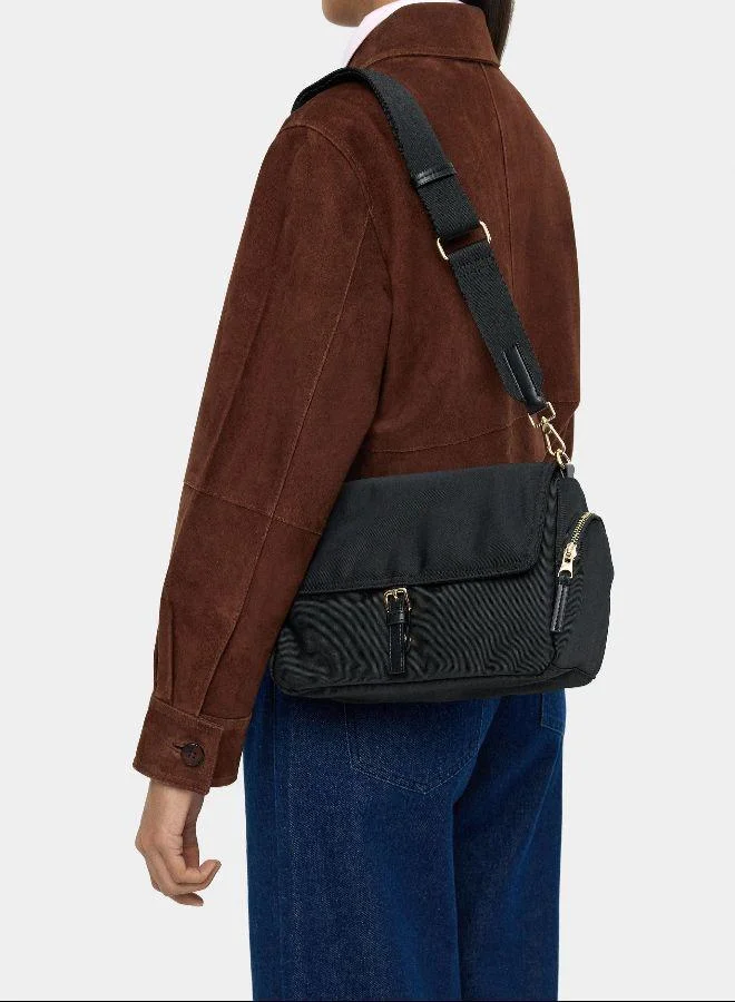 بارفوا حقيبة نايلون كروس بودي مع غطاء