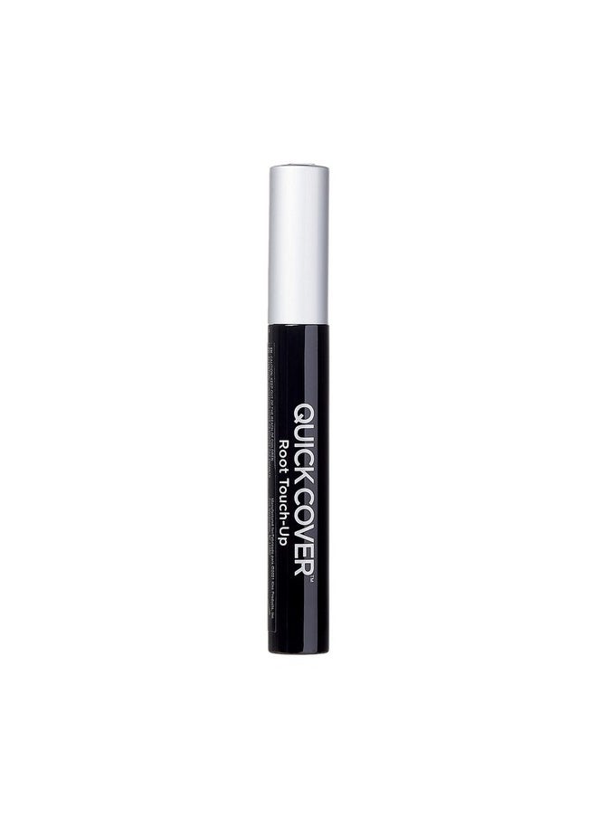 Red by Kiss RED by KISS Quick Cover Root Touch Up Rescue (Black 2 Pack), Mascara Natural Water-Resistant Temporary Gray Concealer Cover Up Brush for Hair Mustache & Beard, Formulated with Jojoba Oil  - Image 2