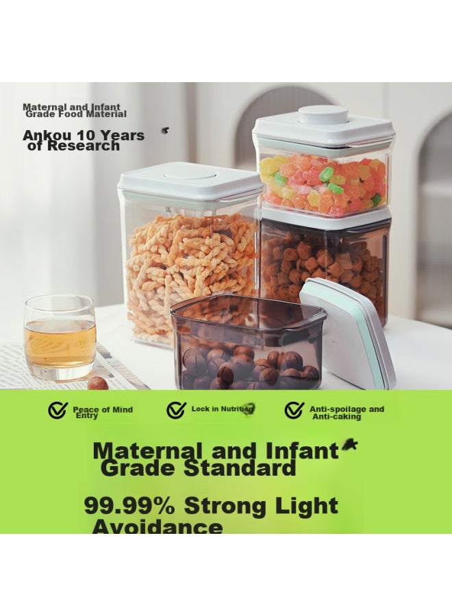 Ankou Milk Powder Container, Baby Formula Sealed Jar, Portable Rice Powder Box, Light-proof And Moisture-proof, Baby Food Storage Container, Milk Powder Storage Canister - Image 2