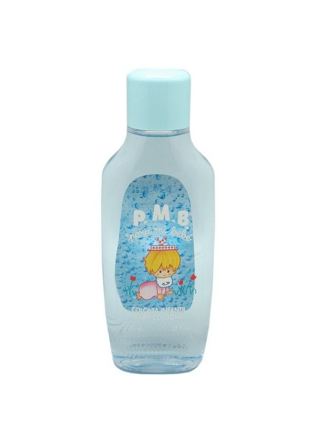 Para Mi Bebe - PMB Para Mi Bebe Baby Cologne. Original Scent. Alcohol Free. Gentle and Fresh Fragance for Your Baby. 25 Fl Oz / 750 ml. Pack of 4 - Image 1