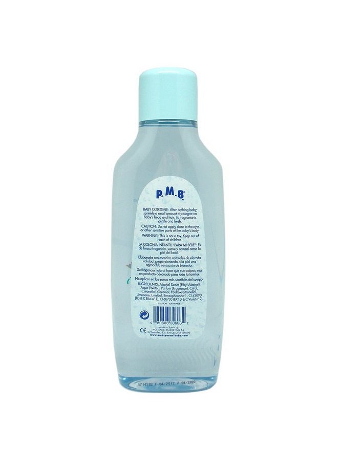 Para Mi Bebe - PMB Para Mi Bebe Baby Cologne. Original Scent. Alcohol Free. Gentle and Fresh Fragance for Your Baby. 25 Fl Oz / 750 ml. Pack of 4 - Image 1