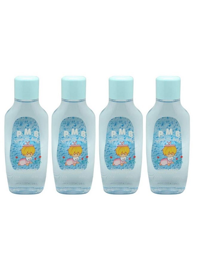 Para Mi Bebe - PMB Para Mi Bebe Baby Cologne. Original Scent. Alcohol Free. Gentle and Fresh Fragance for Your Baby. 25 Fl Oz / 750 ml. Pack of 4 - Image 1