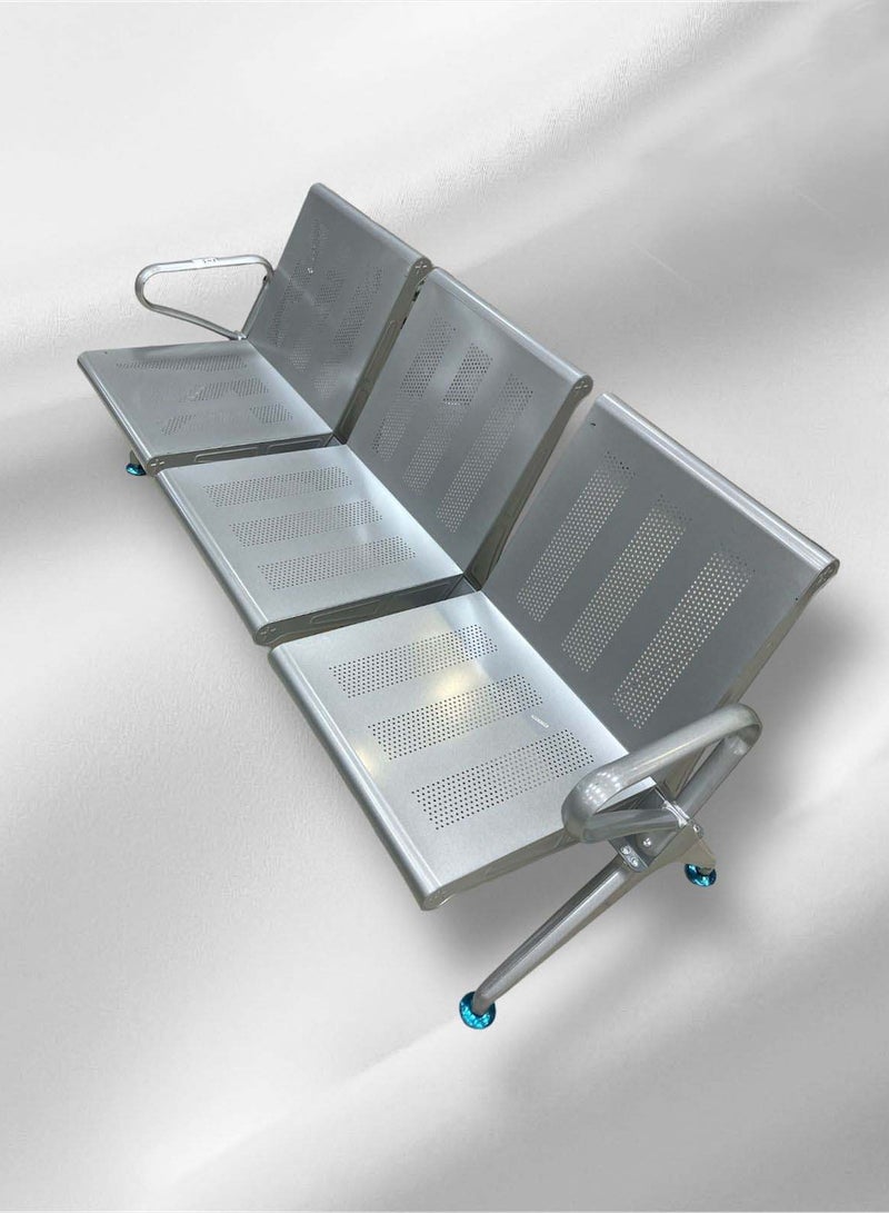 Generic Garden Airport Chair Railway Station Bank Hospital Public Places Waiting Bench Chair 175*35*50 CM
