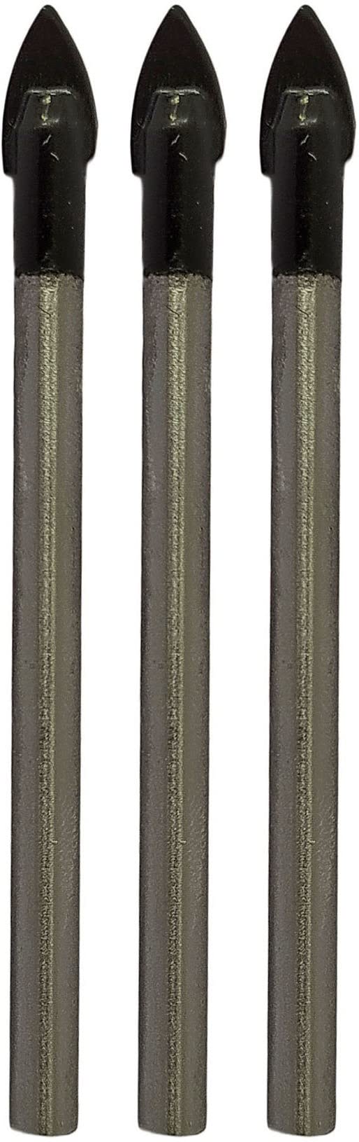 DUMDAAR 6mm Spear Point Head Ceramic glass tile marble drill bit set 3 PCS - Image 4
