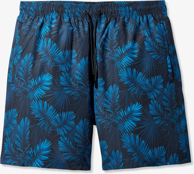JUNE Men's Regular Fit Printed Swim Shorts