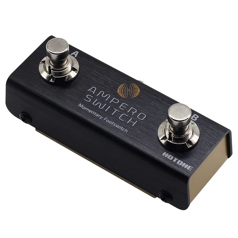Hotone Dual Footswitch Pedal Momentary 2-Way Pedal Foot Switch Controller Ampero Switch 6.35 mm - Image 1