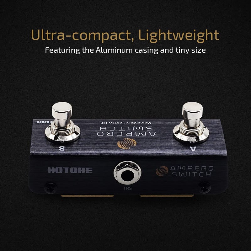 Hotone Dual Footswitch Pedal Momentary 2-Way Pedal Foot Switch Controller Ampero Switch 6.35 mm - Image 5