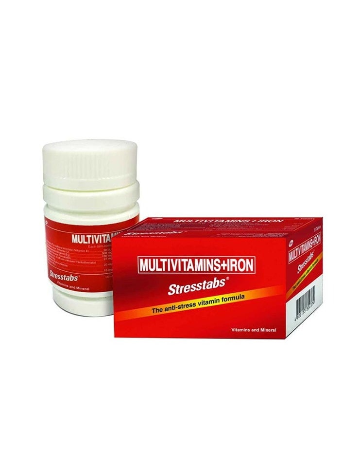 Pfizer - STRESSTAB Multi Vitamins + Iron - Image 1