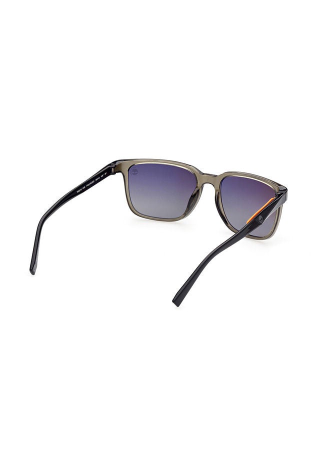 Timberland Men's Polarized Square Sunglasses - TB927397D56 - Lens Size 56 Mm - Image 5