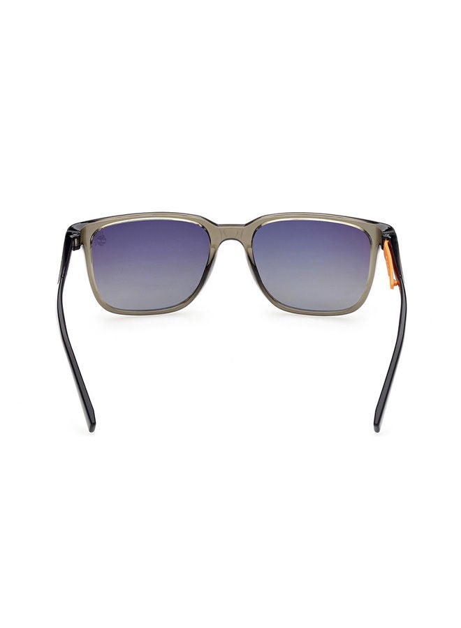 Timberland Men's Polarized Square Sunglasses - TB927397D56 - Lens Size 56 Mm - Image 4