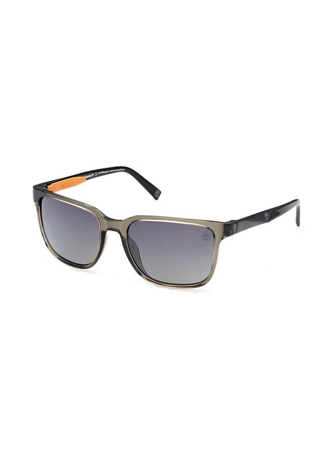 Timberland Men's Polarized Square Sunglasses - TB927397D56 - Lens Size 56 Mm - Image 1