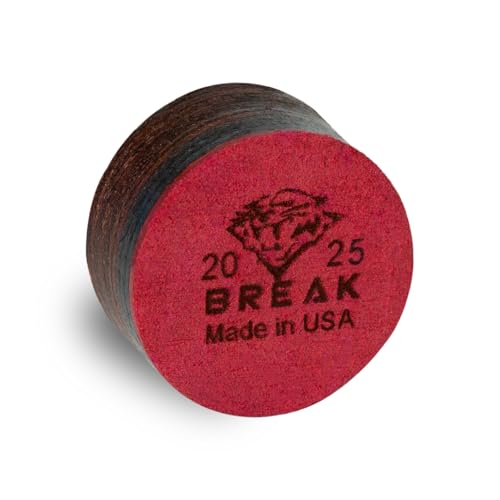 TigerProducts Tiger Laminated Pool Billiard Break CUE TIP Super Hard 13 or 15 mm 13 mm - Image 1