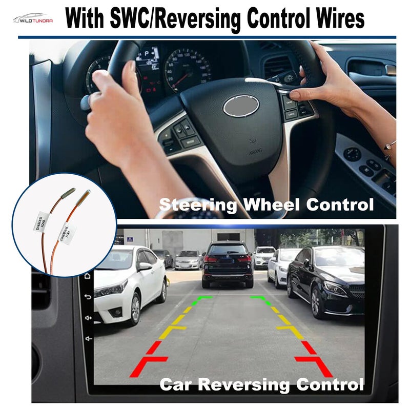 WildTundra 16Pin ISO Aftermarket Radio Harness Adapter for Ford 2003-2013 Lincoln 2003-2011 Mercury 2003-2010, 16Pin Android Car Stereo Wiring Harness with SWC Reverse Cable Car Radio Stereo Wiring Harness Cable - Image 4