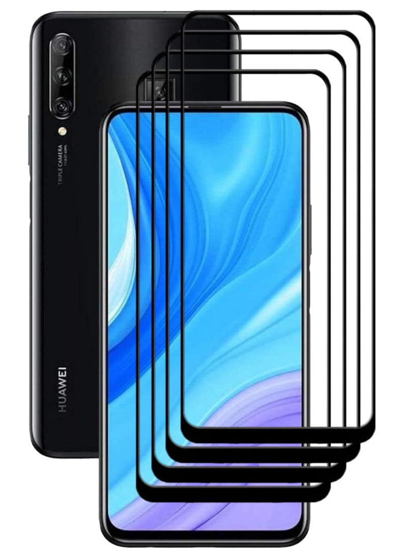 ACLIX 4 Pieces Antistatic ESD Dustproof Premium Quality High Definition Tempered Glass Screen Protector Designed For Huawei Y9s - Image 1