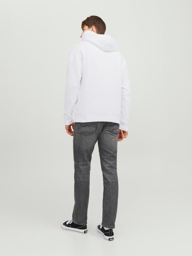 Jack Jones هودي جينز ججي ستار أبيض  - Image 2