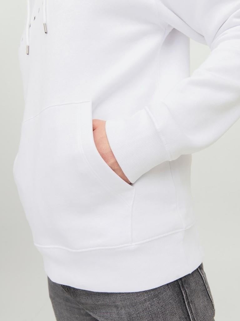 Jack Jones هودي جينز ججي ستار أبيض  - Image 5