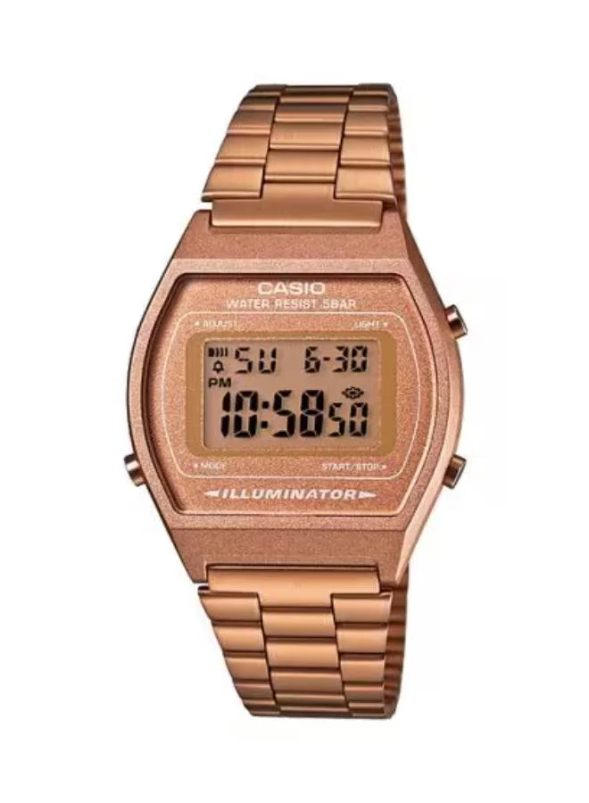 CASIO Men's Stainless Steel Digital Watch B640WC-5A - 35 mm