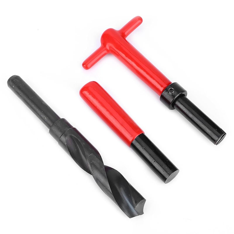 M18x1 5 مجموعة إصلاح الخيوط الفولاذية المقاومة للصدأ 30 قطعة عالية القوة إصلاح خيوط السيارة التالفة - Image 4